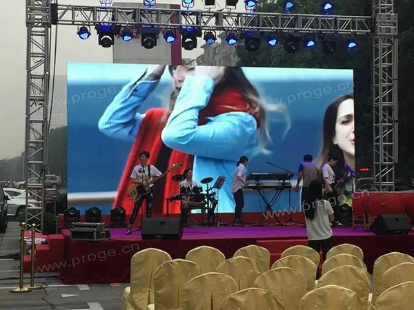 Korea Outdoor Rental LED Display